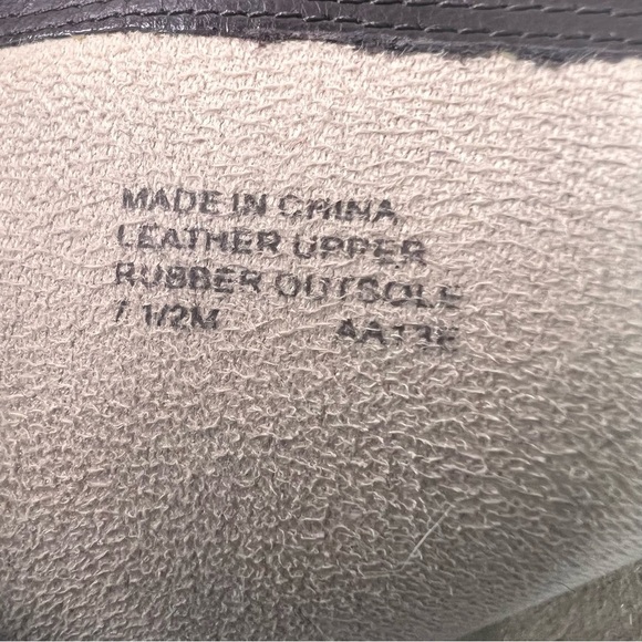 Michael Kors Arley Leather Riding Boots Dark Chocolate Size 7.5 - Picture 13 of 16